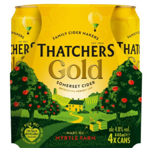 THATCHERS GOLD 4PK 440ML edinburgh