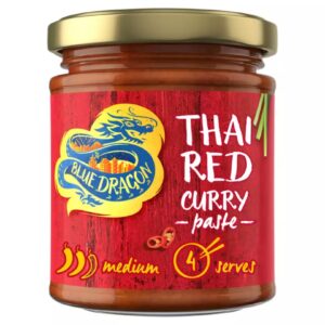 Blue dragon Thai red curry paste 170 g