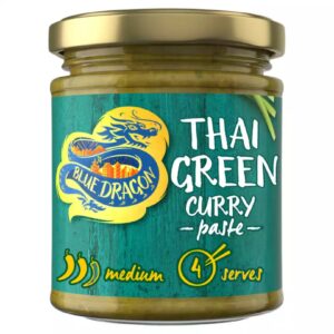 Blue dragon Thai green curry paste 170 g