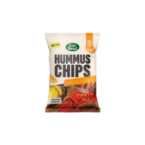 EAT REAL HUMMUS CHIPS CHILLI AND LEMON 110 G