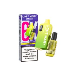 LOST MARY BM6000 PUFFS DOUBLE APPLE