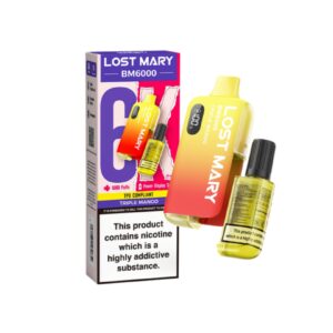 LOST MARY BM6000 PUFFS TRIPLE MANGO