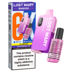 LOST MARY BM6000 PUFFS BLACKBERRY ICE