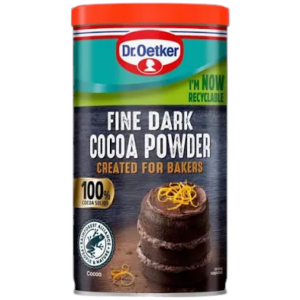 Dr. oetker fine dark cocoa powder 190 g