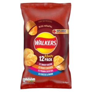 Walkers meaty 12 pack 12 × 25 g