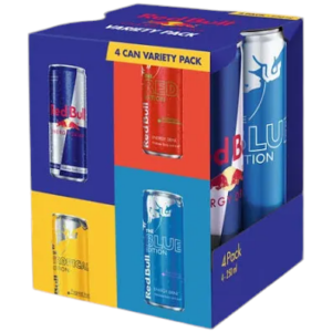 Redbull 4 can variety pack 4×250 ml