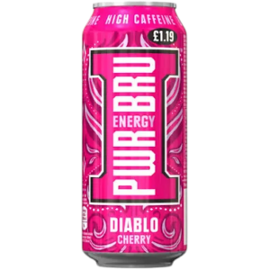 Pwr bru diablo cherry energy drink 500 ml