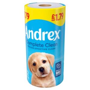 ANDREX TOILET TISSUE CLASSIC CLEAN 2 ROLL PM1.79