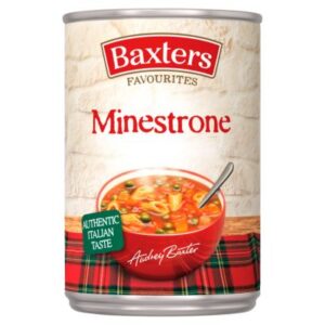 BAXTERS FAVOURITES MINESTRONE SOUP 400G