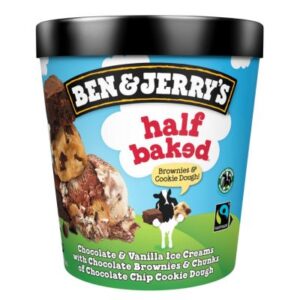 BEN & JERRYS HALF BAKED 465ml