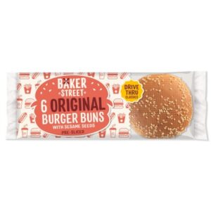 Baker Street Burger Buns 6 Pack