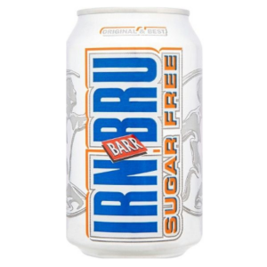 Barr Irn Bru Sugar Free Can 330ml