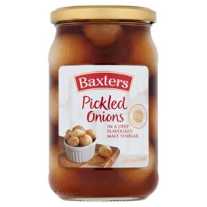 Baxters Pickled Onions in a Deep Flavoured Malt Vinegar 475g