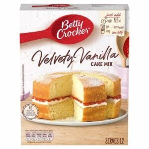 Betty Crocker Velvety Vanilla Cake Mix 425g