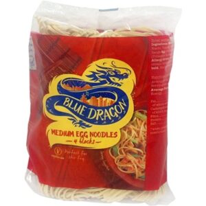 Blue Dragon Medium Egg Noodles 4 Blocks 250g