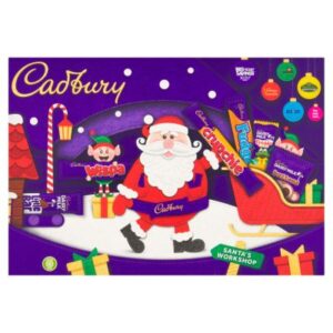 CADBURY MEDIUM SANTA SELECTION BOX 125G