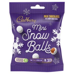 CADBURY MINI SNOWBALLS 80G