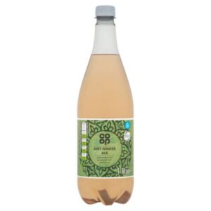 COOP LOW CALORIE GINGER ALE 1L