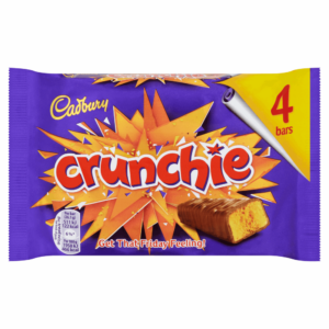 Cadbury Crunchie Chocolate Bar 4x32 G (128G)