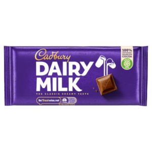 Cadbury Dairy Milk Chocolate Bar 95g