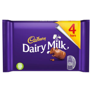 Cadbury Dairy Milk Chocolate Bars 4 x 27.2g