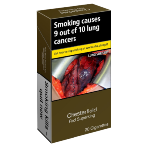 Chesterfield Red Superking Size 20 Cigarettes