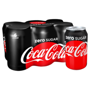 Coca-Cola Zero Sugar 6 x 330ml