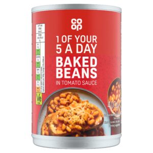 COOP BAKED BEANS IN TOMATO SAUCE 400g