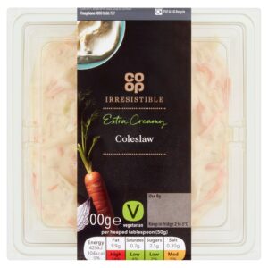 COOP IRRESISTIBLE COLESLAW 210G