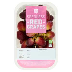 COOP RED SEEDLESS GRAPES 450g