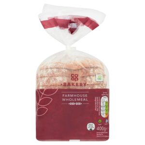 COOP WHOLEMEAL FARMHOUSE BREAD 400G