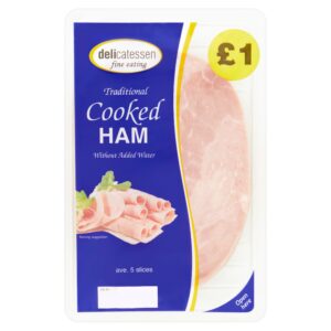 SLICED COOKED HAM PM 1.00 90G