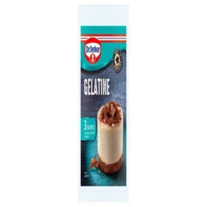 Dr Oetker Gelatine Sachet 3 x 12g