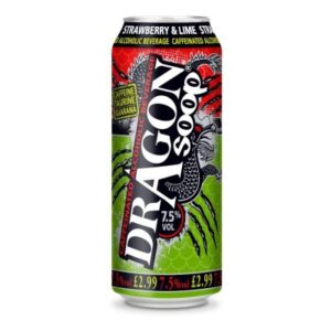 Dragon Soop Strawberry & Lime 500ml