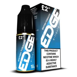 Edge British Tobacco E-Liquid 18mg/ml 10ml