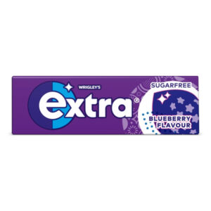 Extra Blueberry Flavour Sugar Free Chewing Gum 10 Pieces