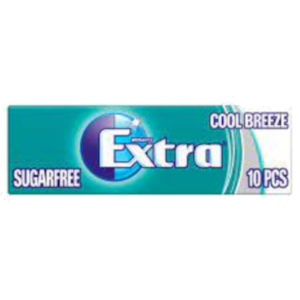 Extra Cool Breeze Chewing Gum Sugar Free 10 pieces