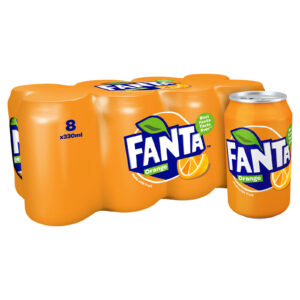 Fanta Orange 8 x 330ml