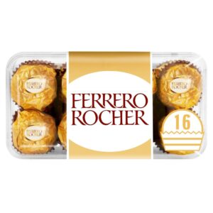 Ferrero Rocher Chocolate Pralines Gift Box of Chocolate 16 Pieces 200g