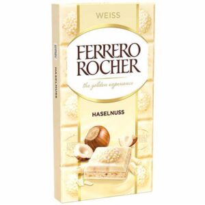 Ferrero Rocher White Chocolate Bar 90g