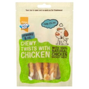 GOOD BOY CHEWY TWISTS WITH CHICKEN 90G