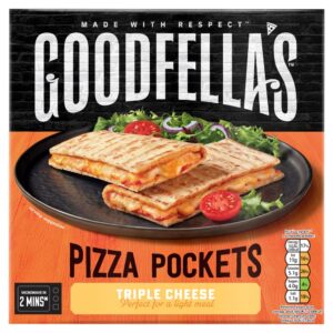 GOODFELLAS 2 TRIPLE CHEESE POCKETS 250G