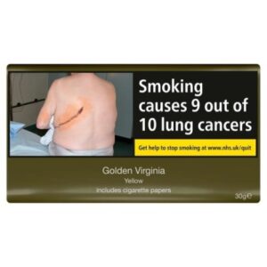 Golden Virginia Yellow Includes Cigarette Papers 30g