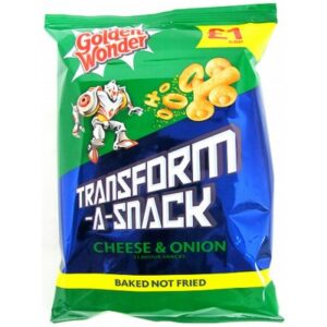 Golden Wonder Transformers Cheese And Onion 80g