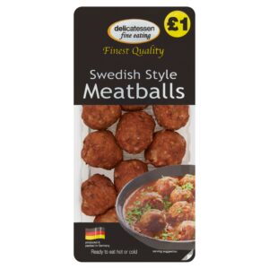 SWEDISH STYLE MEATBALLS PM 1.00 200G