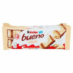 Kinder Bueno White Milk and Hazelnuts 39g