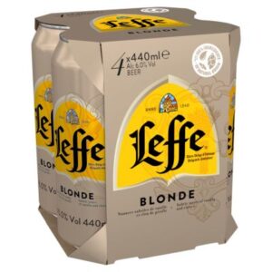 LEFFE BLONDE 4PK - 6%