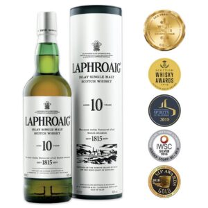 Laphroaig Islay Single Malt Scotch Whisky 10 Year Old 70cl