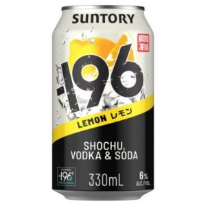 MINUS 196 SHOCHU VODKA & SODA LEMON CAN 6%