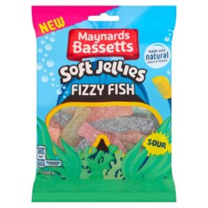 Maynard's Bassetts Fizzy Fish 160g